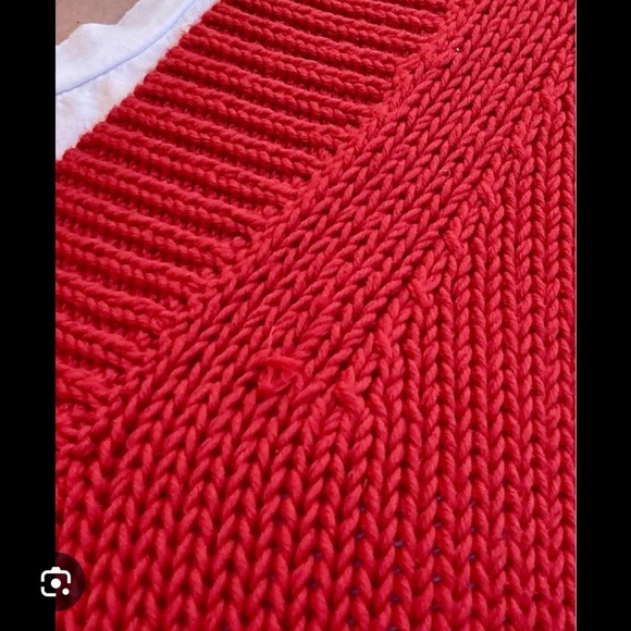 J. Crew Relaxed V-Neck Sweater NWT Top Rated Sz L 💯% Cotton - Picture 9 of 9